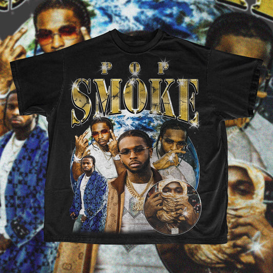 Pop Smoke Graphic T Shirt